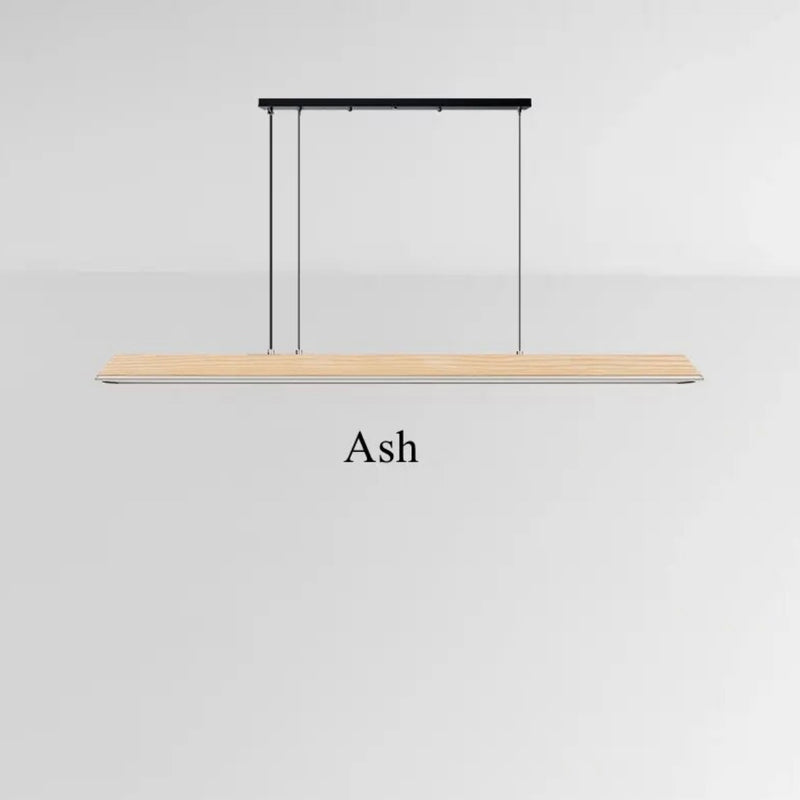 Zenith | Modern Wooden Linear LED Suspension Light