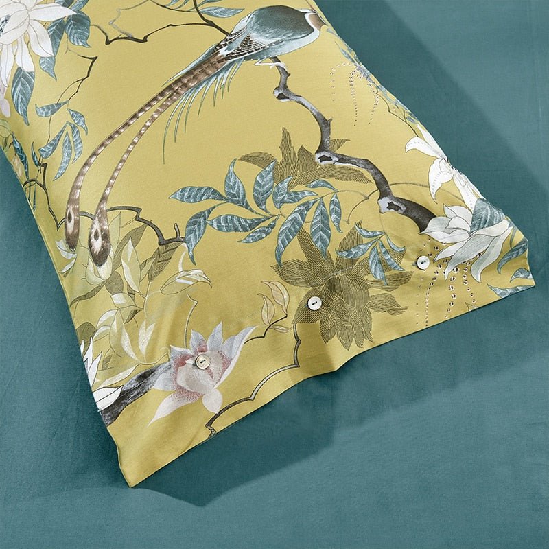 Aliyah | Premium Silky Egyptian Cotton Duvet Cover Set - ELVI HOME