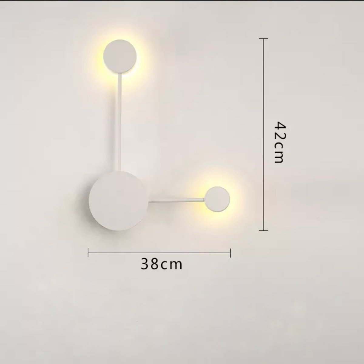 Alora | Modern Sputnik LED Wall Light - ELVI HOME