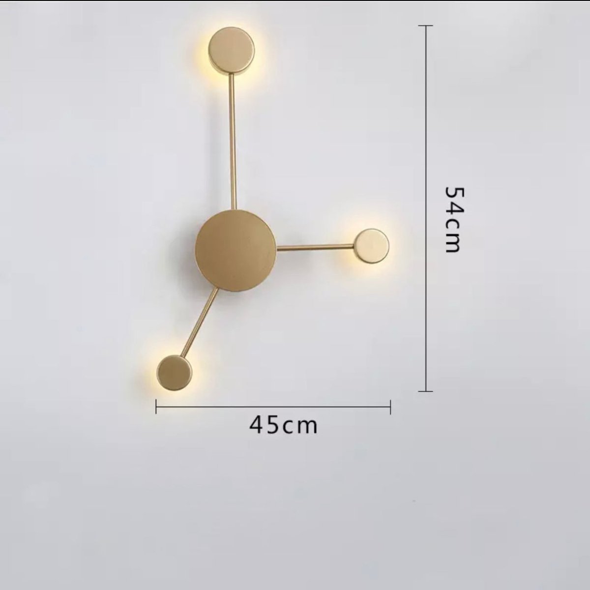 Alora | Modern Sputnik LED Wall Light - ELVI HOME