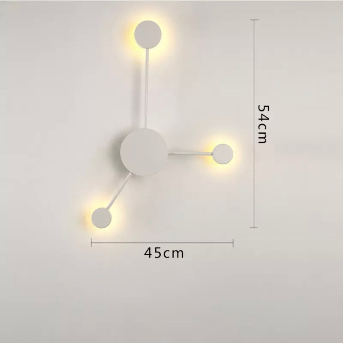Alora | Modern Sputnik LED Wall Light - ELVI HOME