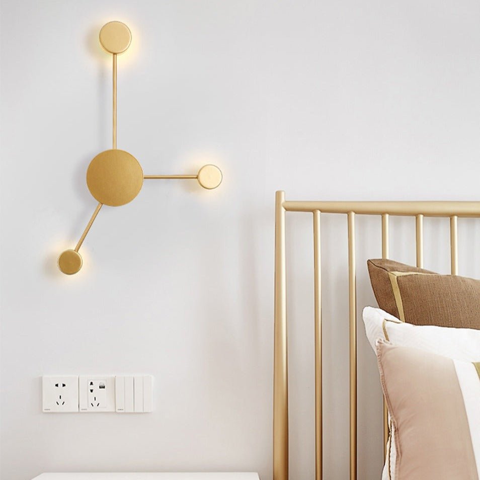 Alora | Modern Sputnik LED Wall Light - ELVI HOME
