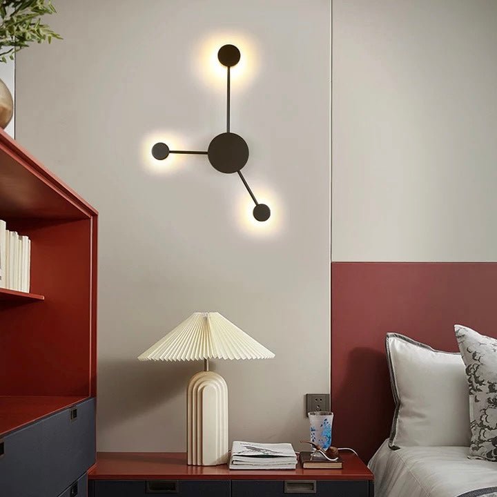 Alora | Modern Sputnik LED Wall Light - ELVI HOME