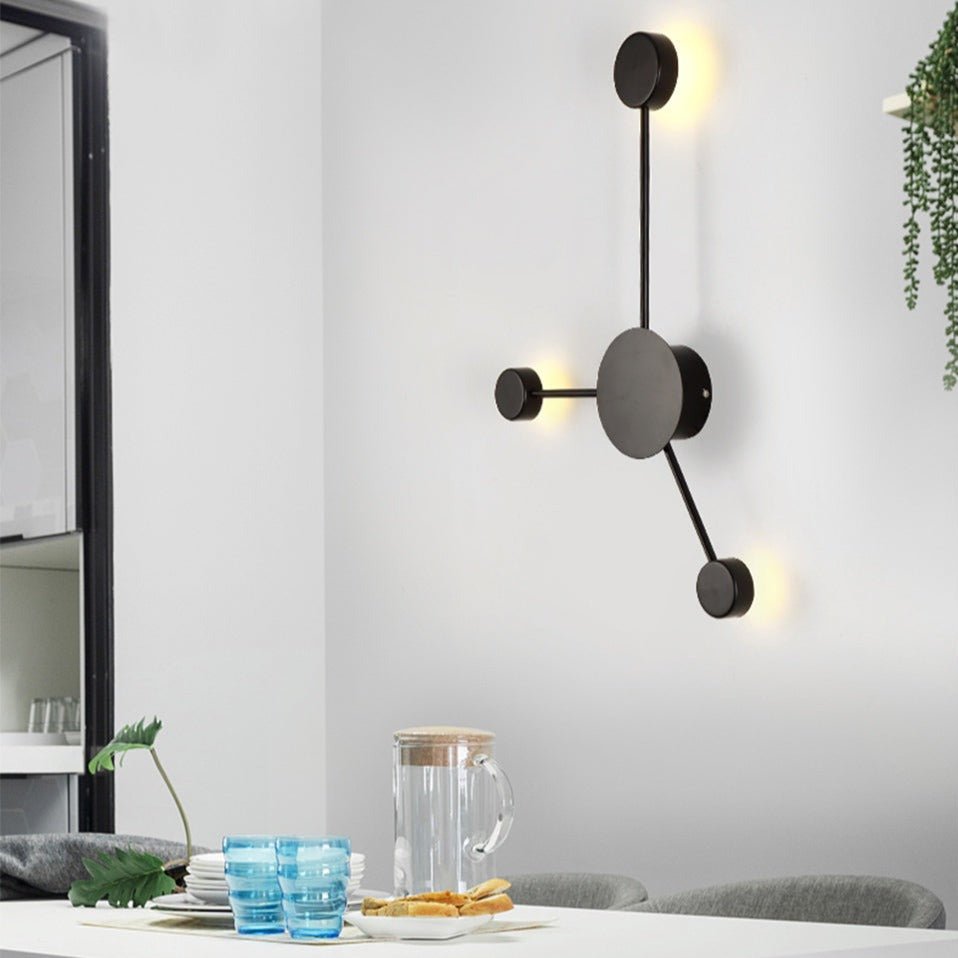 Alora | Modern Sputnik LED Wall Light - ELVI HOME