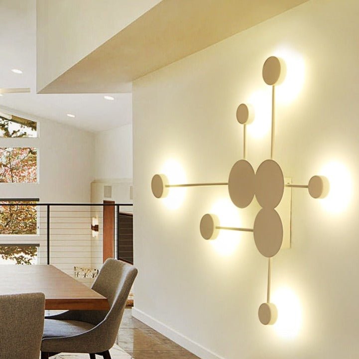 Alora | Modern Sputnik LED Wall Light - ELVI HOME