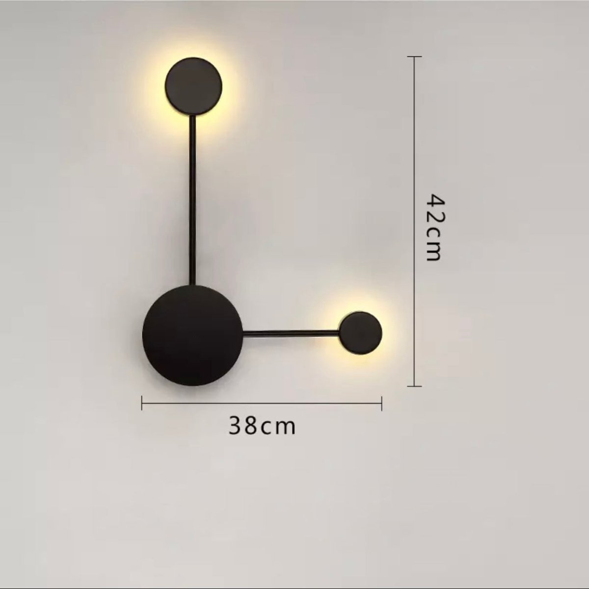 Alora | Modern Sputnik LED Wall Light - ELVI HOME