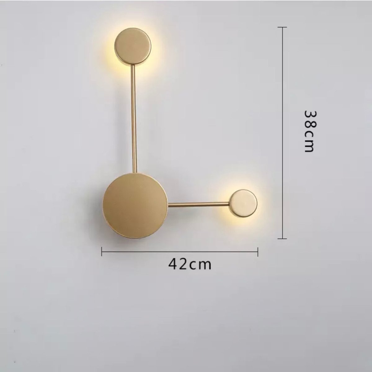 Alora | Modern Sputnik LED Wall Light - ELVI HOME