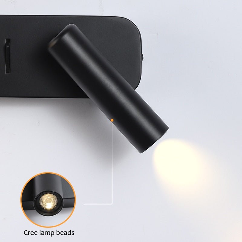 Alta | Modern LED Reading Wall Light - ELVI HOME