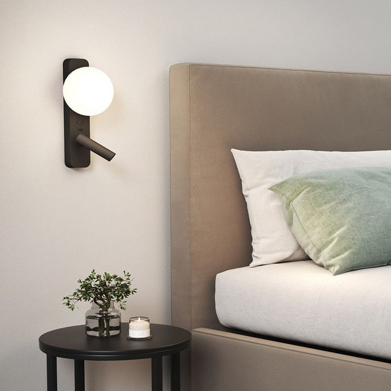Alta | Modern LED Reading Wall Light - ELVI HOME