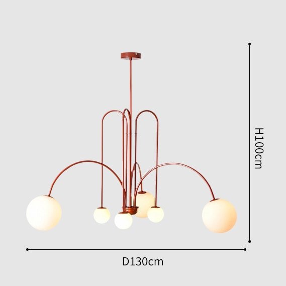 Arc | Pendant Chandelier - ELVI HOME