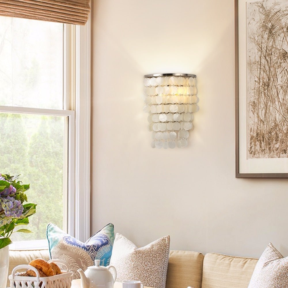 Ariel | Shell Wall Sconce - ELVI HOME