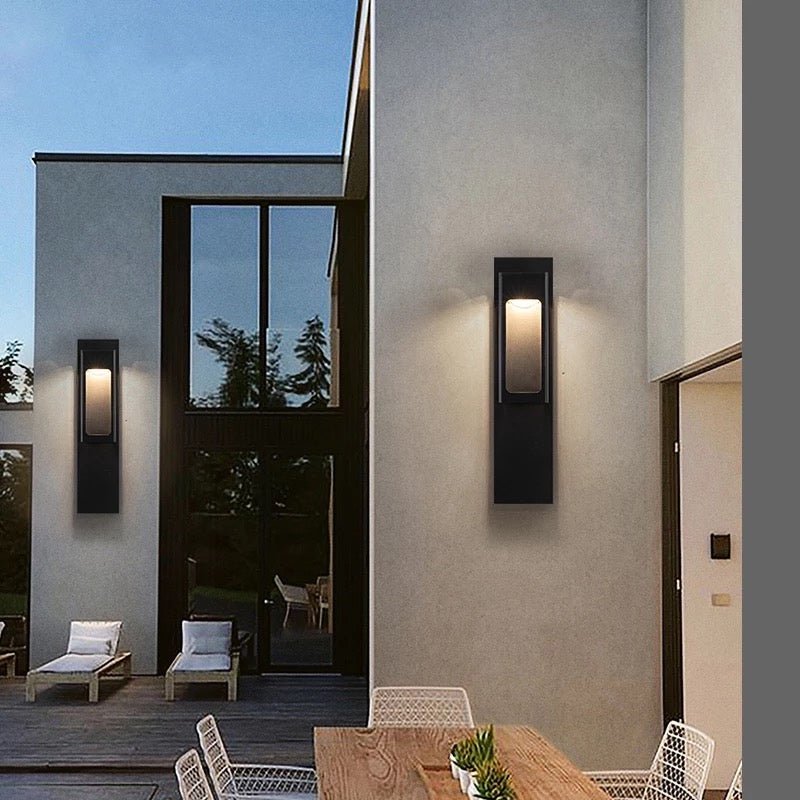 Atlantis | Motion Sensor Waterproof Outdoor LED Wall Light - ELVI HOME