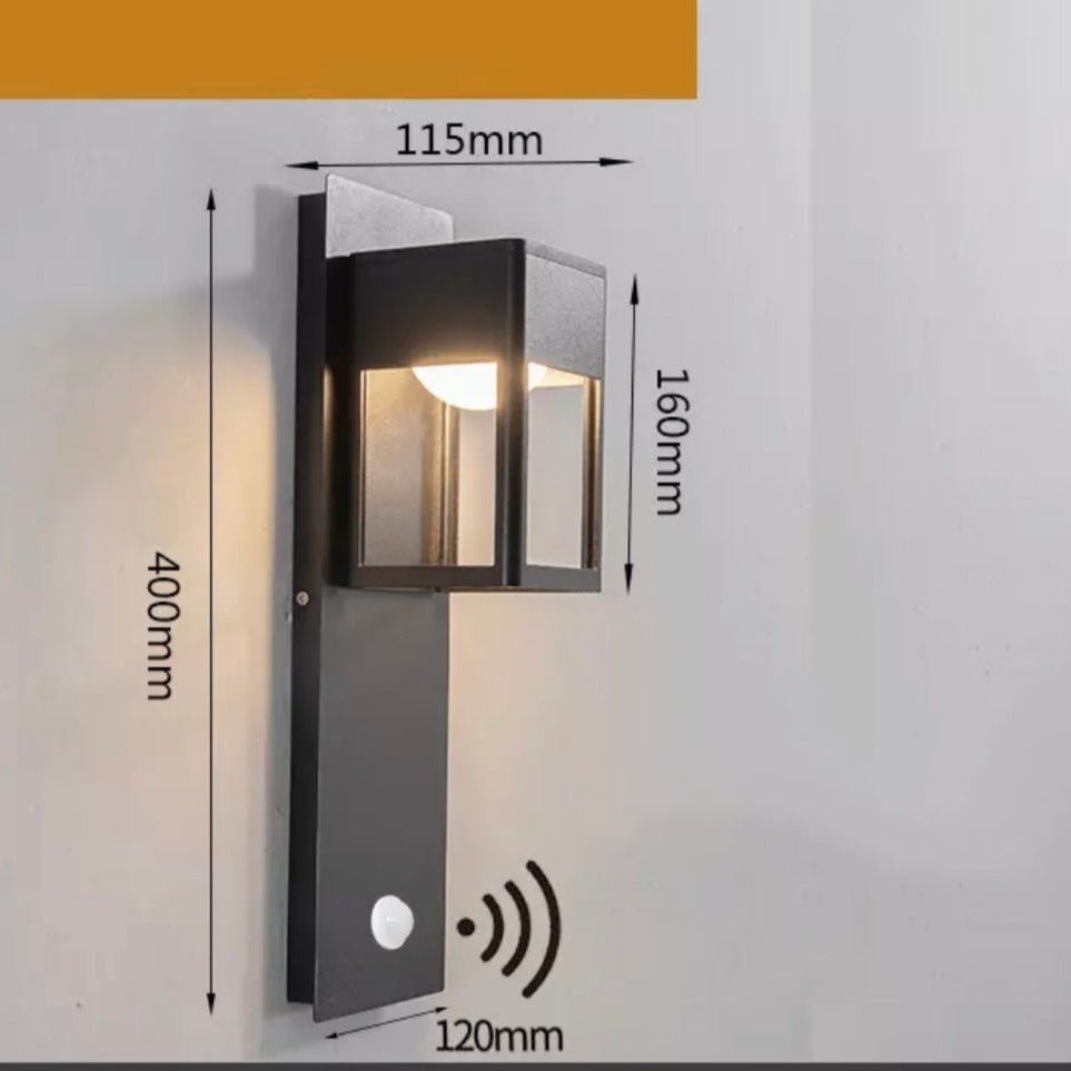 Atlantis | Motion Sensor Waterproof Outdoor LED Wall Light - ELVI HOME