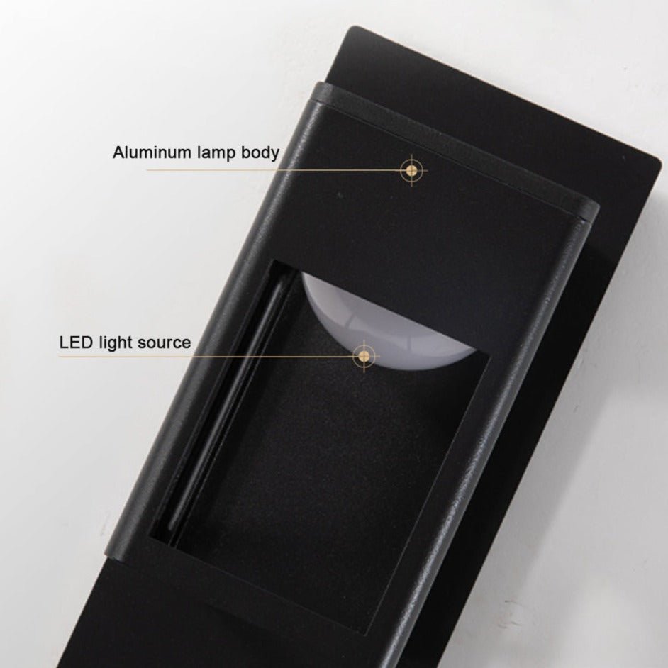 Atlantis | Motion Sensor Waterproof Outdoor LED Wall Light - ELVI HOME