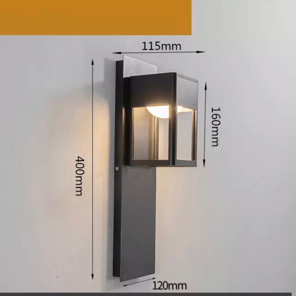 Atlantis | Motion Sensor Waterproof Outdoor LED Wall Light - ELVI HOME