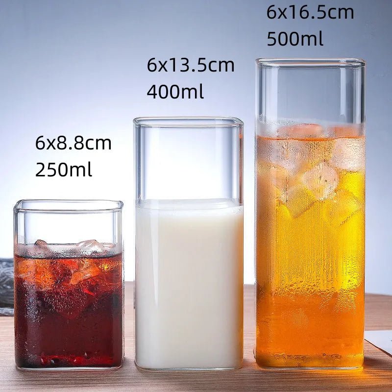 Bora | Heat - Resistant Glass (Set of 2) - ELVI HOME