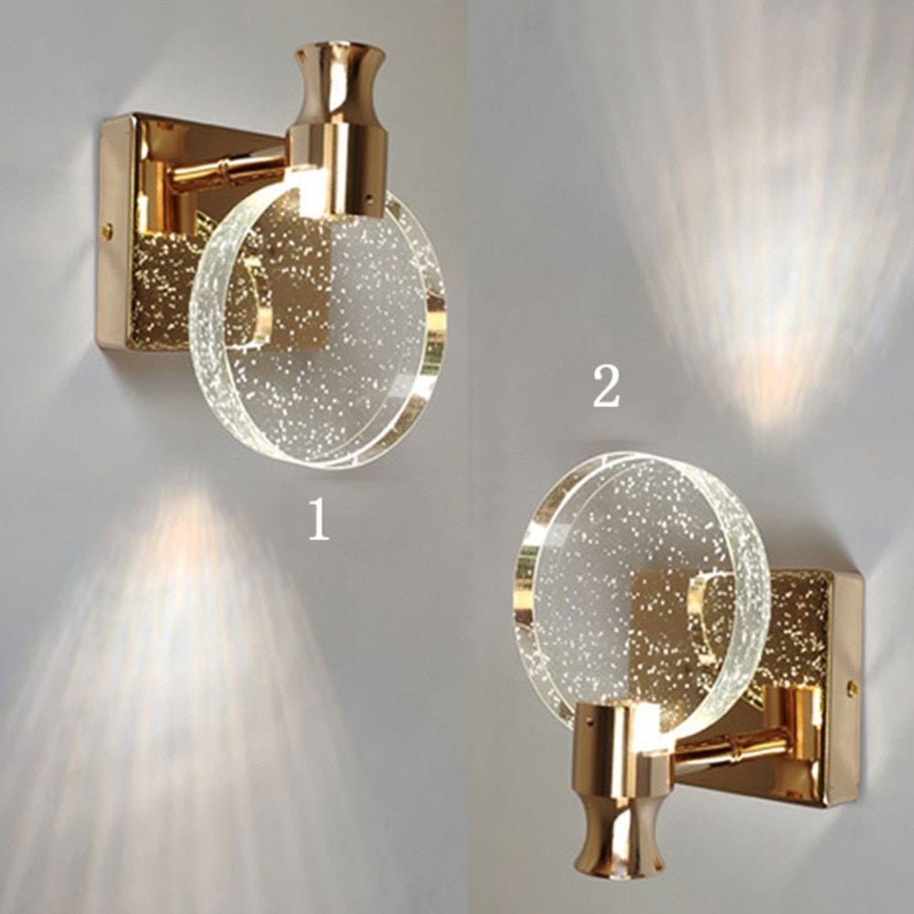 Crystal | LED Wall Lamp - ELVI HOME