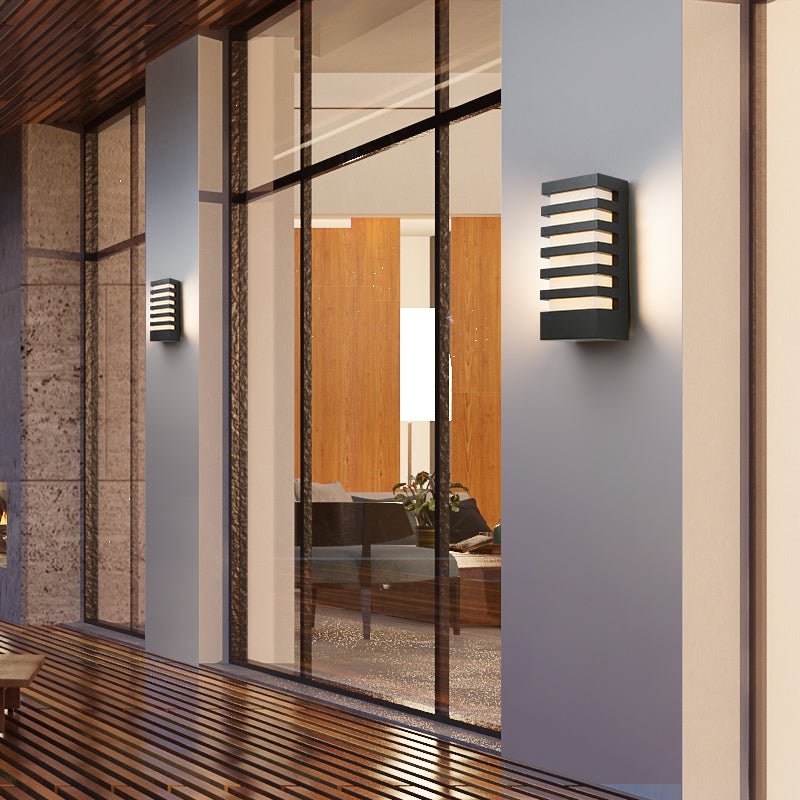 Daxton | LED Outdoor Aluminum Wall Sconce - ELVI HOME
