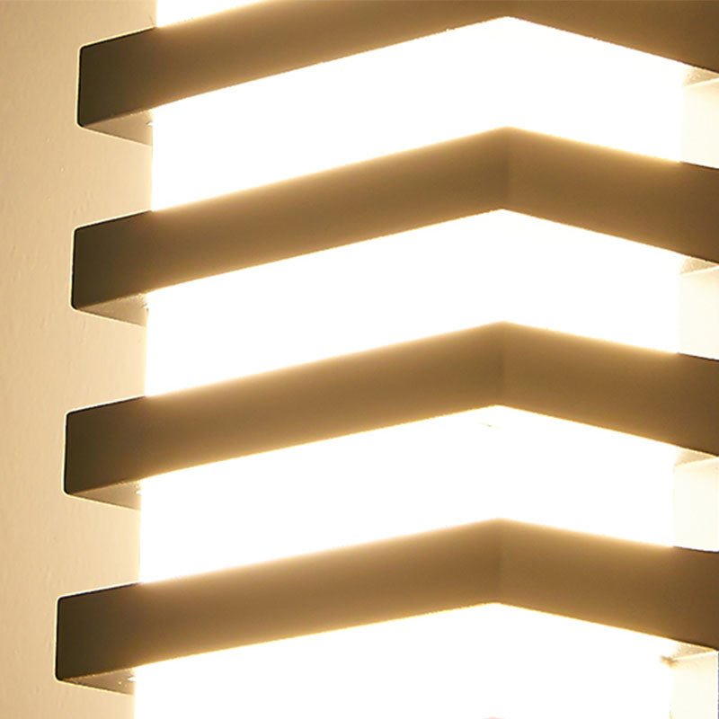 Daxton | LED Outdoor Aluminum Wall Sconce - ELVI HOME