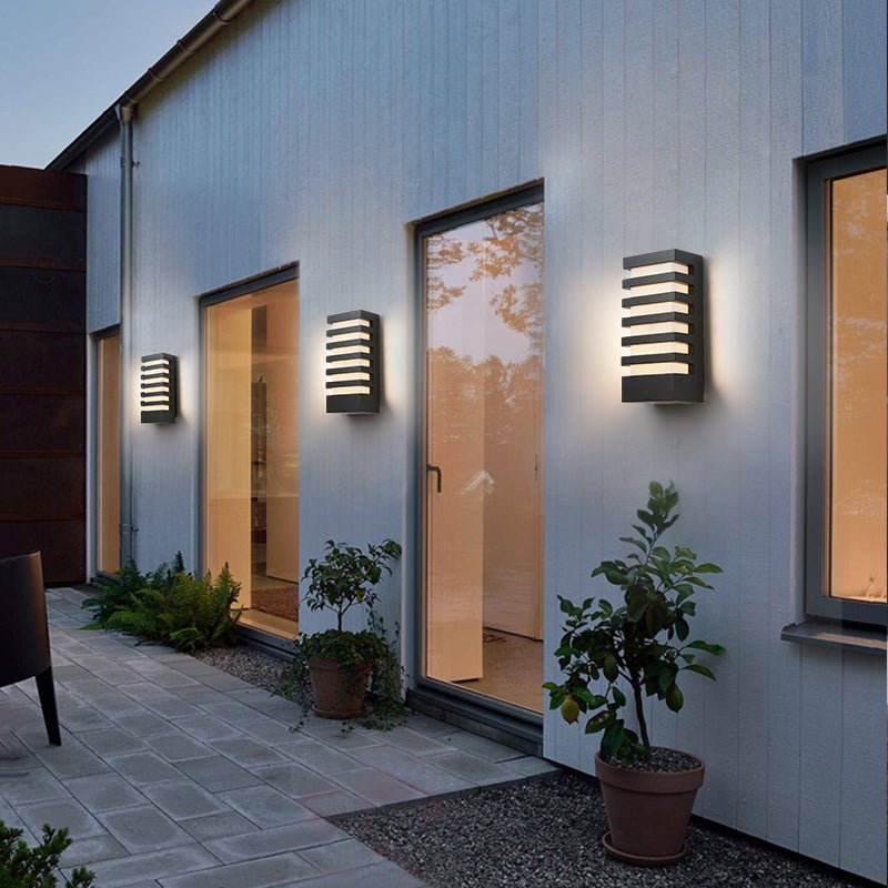 Daxton | LED Outdoor Aluminum Wall Sconce - ELVI HOME