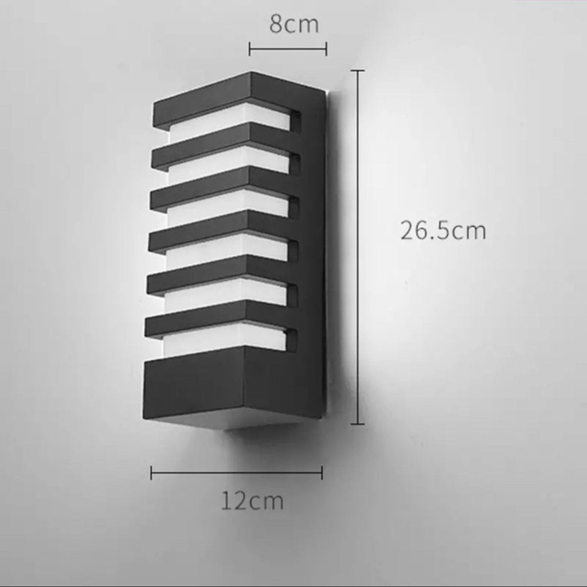 Daxton | LED Outdoor Aluminum Wall Sconce - ELVI HOME