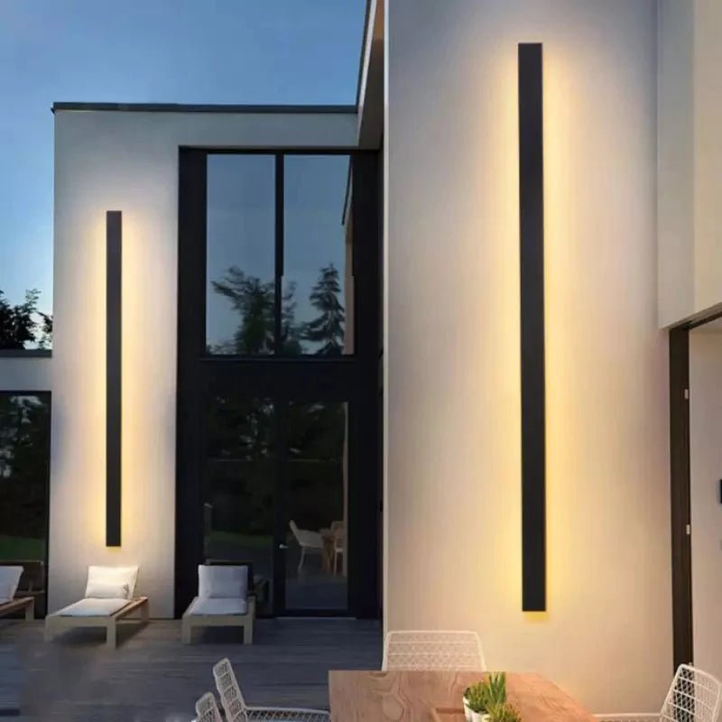 ELVI | 4" Wide Dimmable Outdoor LED Wall Light - ELVI HOME