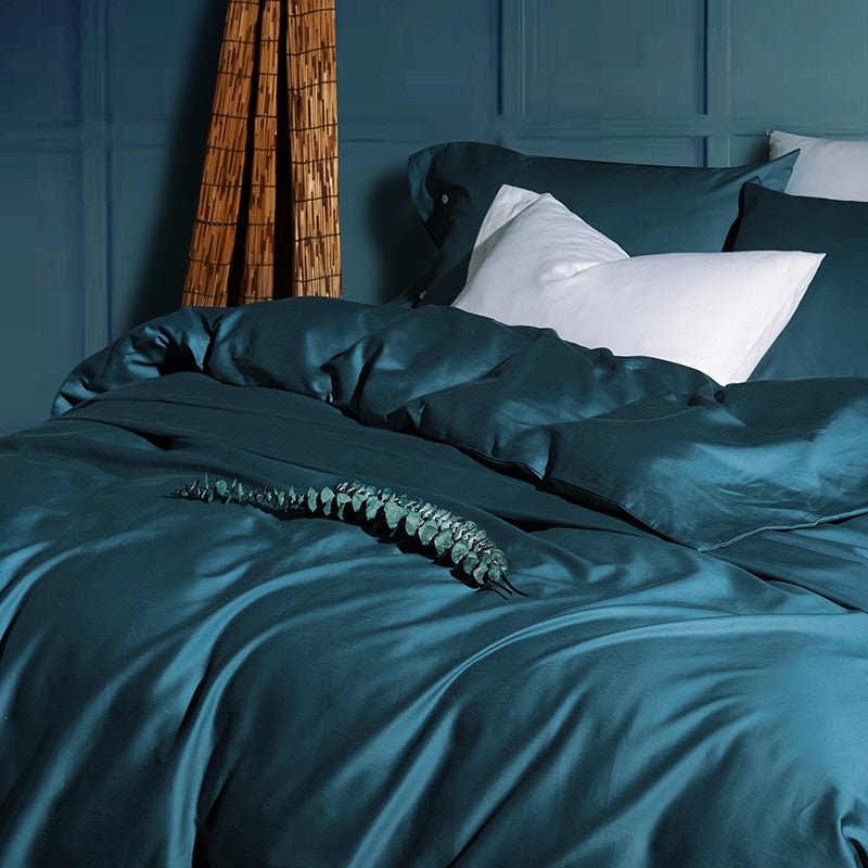 ELVI | Egyptian Cotton Ultra Silky Duvet Cover Set - ELVI HOME