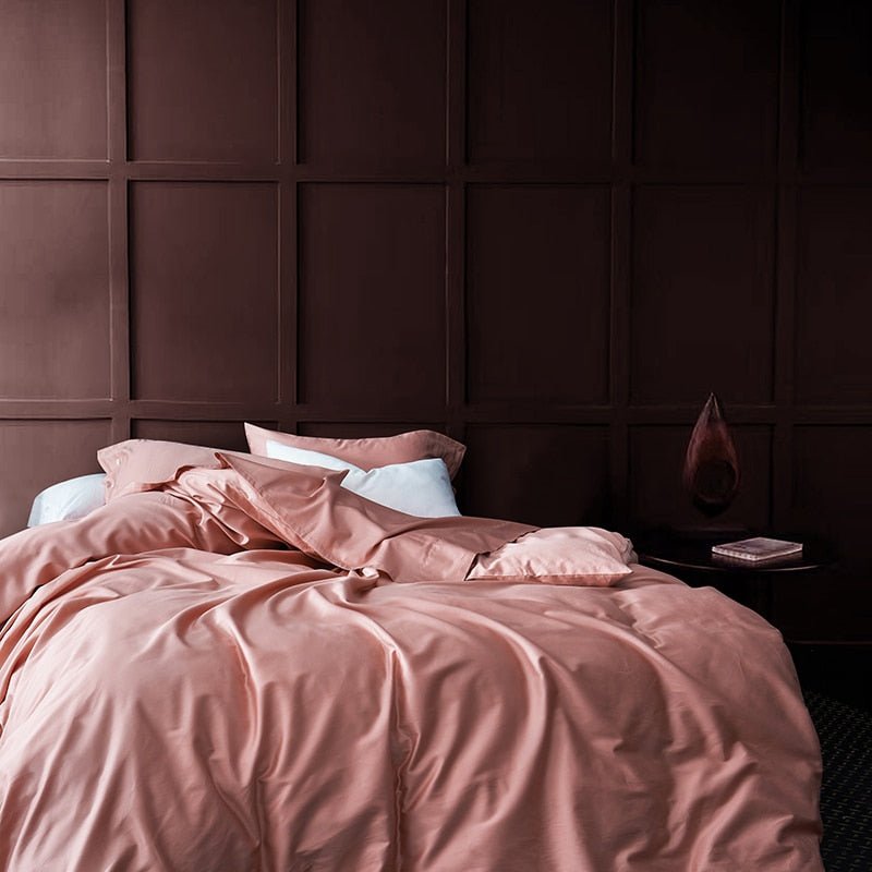 ELVI | Egyptian Cotton Ultra Silky Duvet Cover Set - ELVI HOME