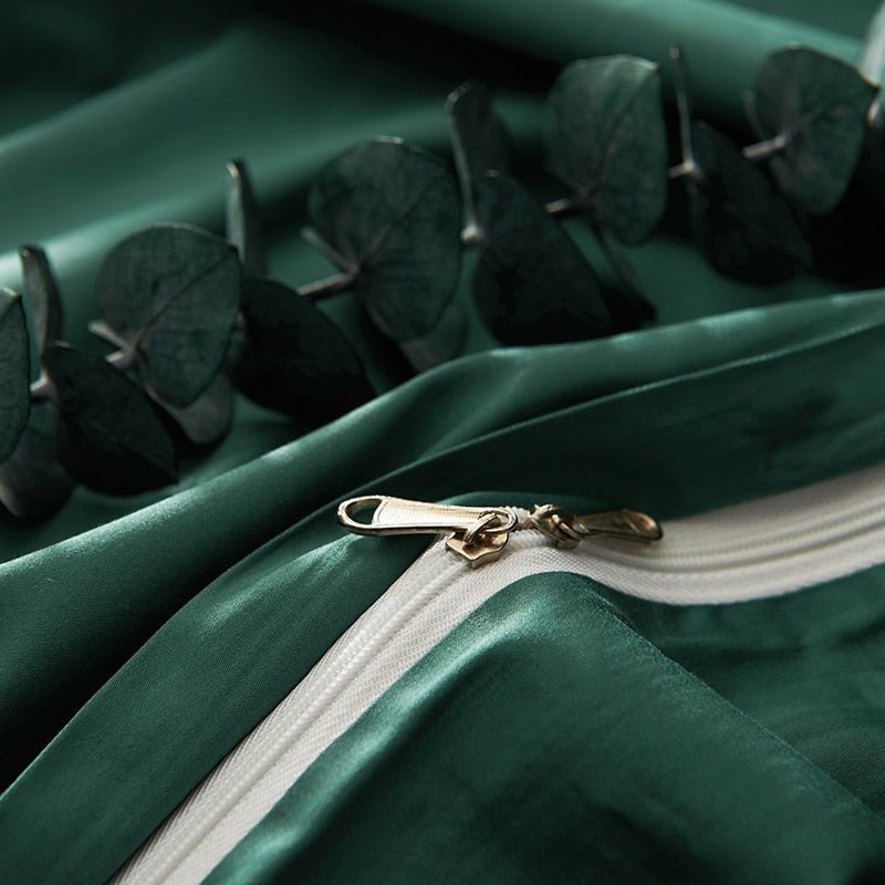 ELVI | Egyptian Cotton Ultra Silky Duvet Cover Set - ELVI HOME