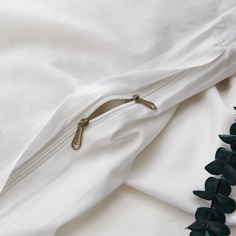 ELVI | Egyptian Cotton Ultra Silky Duvet Cover Set - ELVI HOME