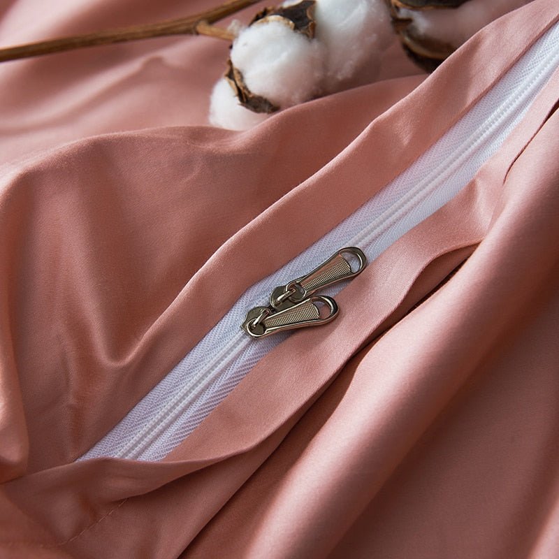 ELVI | Egyptian Cotton Ultra Silky Duvet Cover Set - ELVI HOME