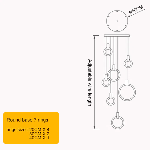 Eva | Wooden Light Tiered Chandelier - ELVI HOME
