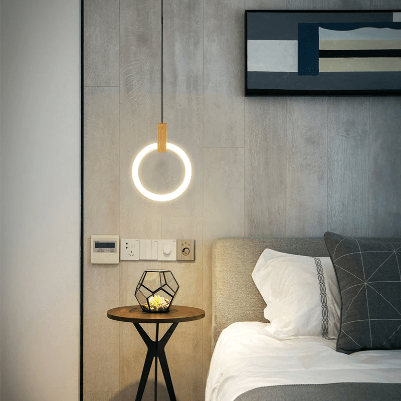 Eva | Wooden Light Tiered Chandelier - ELVI HOME