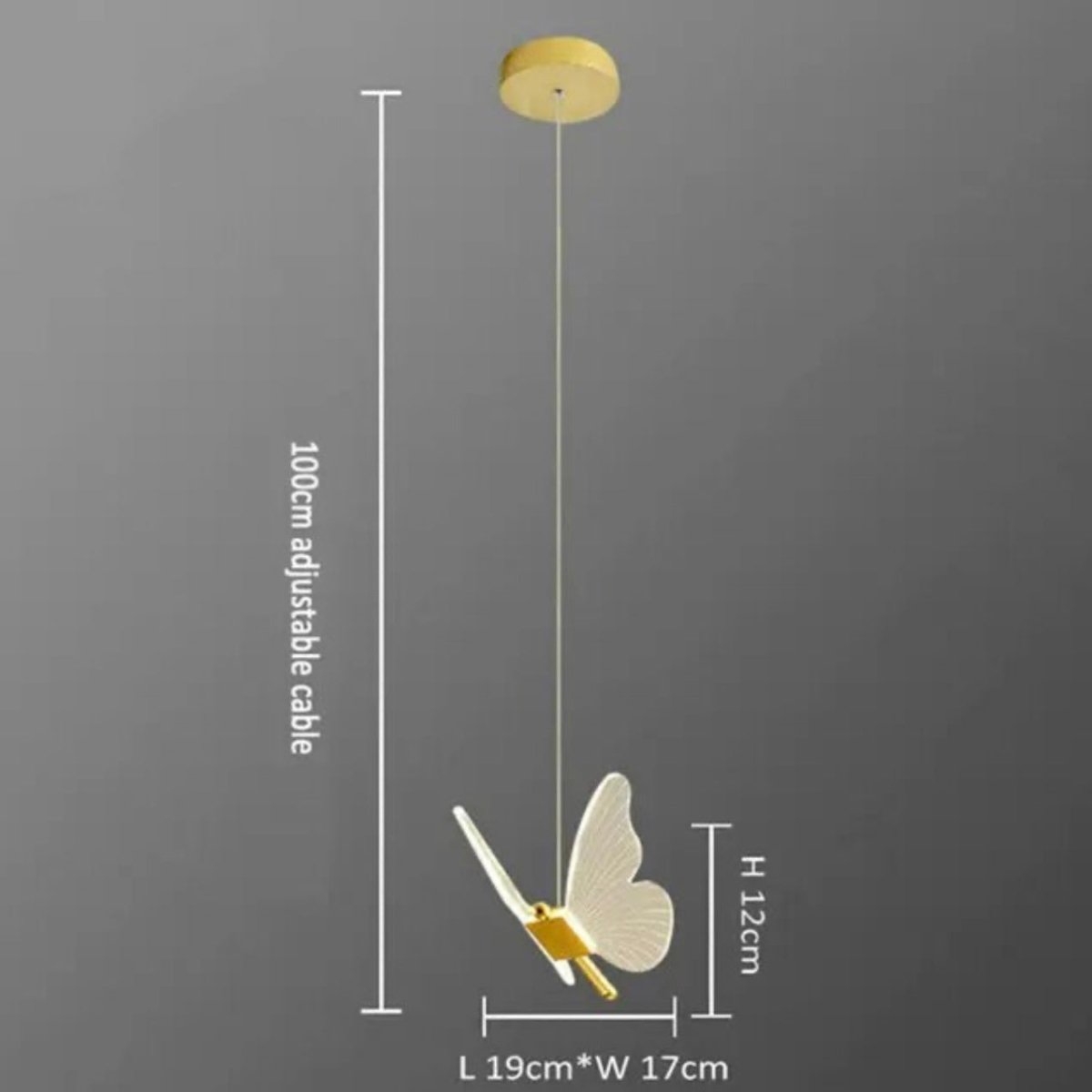 Farfalla | LED Pendant Light - ELVI HOME