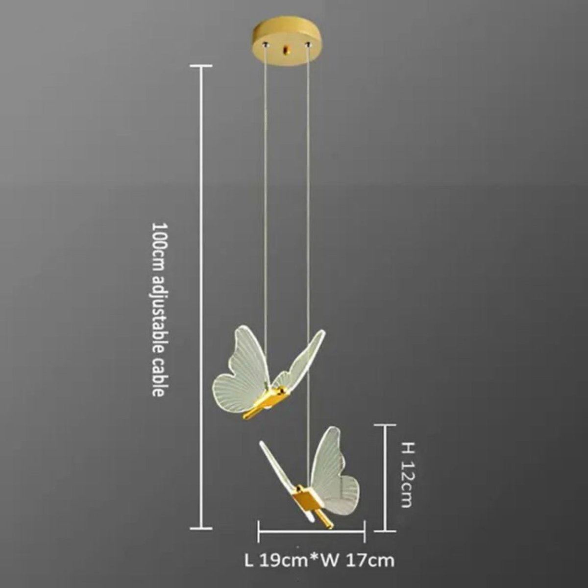 Farfalla | LED Pendant Light - ELVI HOME