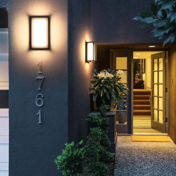 Industrial Outdoor Wall Sconce - ELVI HOME