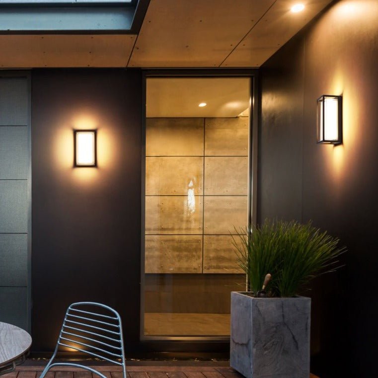 Industrial Outdoor Wall Sconce - ELVI HOME