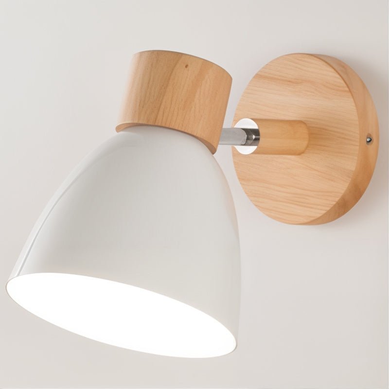Jenny | Wooden Reading Wall Lamp - ELVI HOME