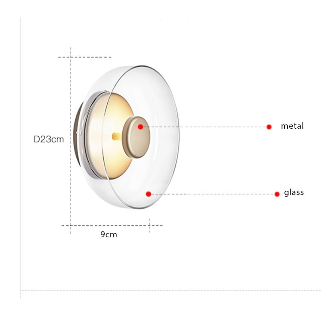 Jo | LED Wall Sconce - ELVI HOME