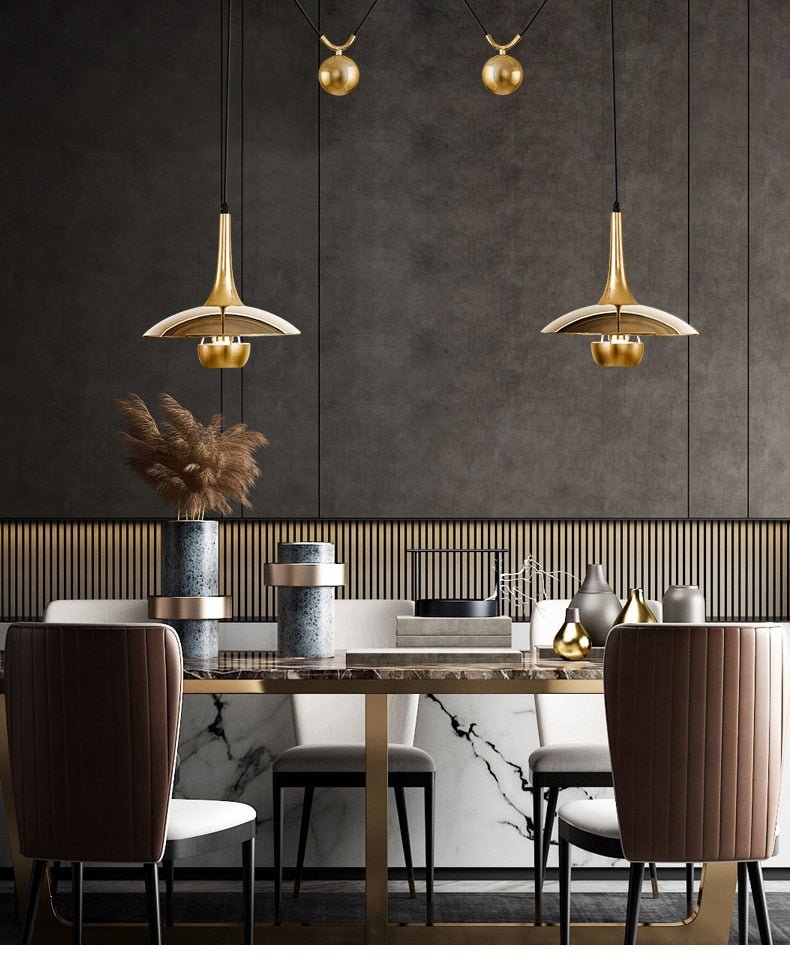 Jumi | Chrome Pendant Light - ELVI HOME
