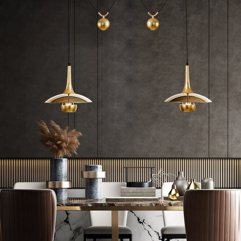Jumi | Chrome Pendant Light - ELVI HOME