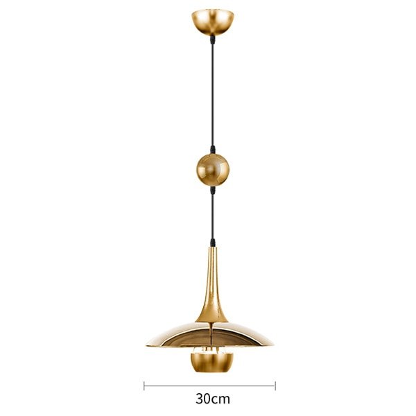 Jumi | Chrome Pendant Light - ELVI HOME