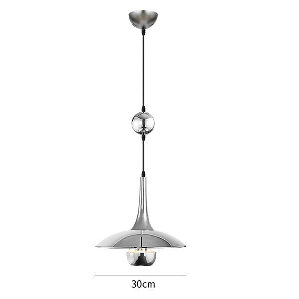 Jumi | Chrome Pendant Light - ELVI HOME