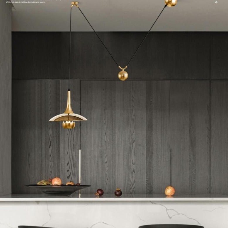 Jumi | Chrome Pendant Light - ELVI HOME