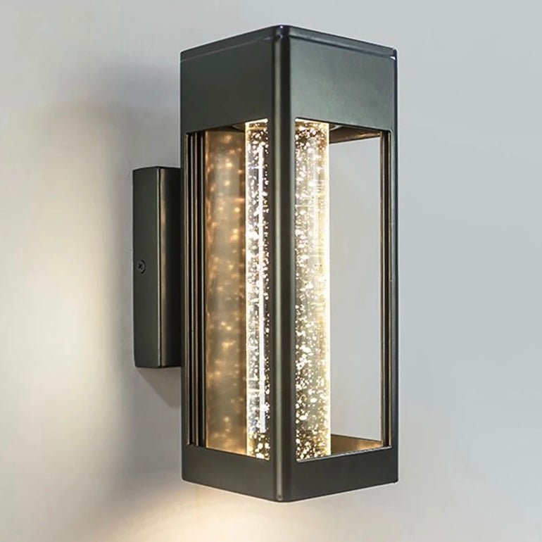 Kaya | Outdoor Bubble Glass Wall Sconce - ELVI HOME