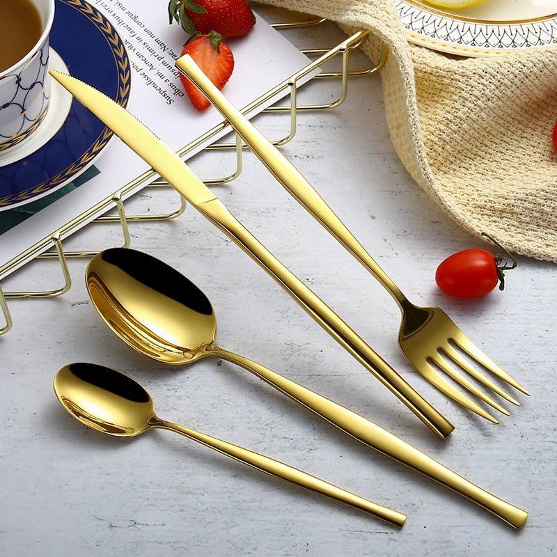 Liliana | Stainless Steel Cutlery Set - ELVI HOME