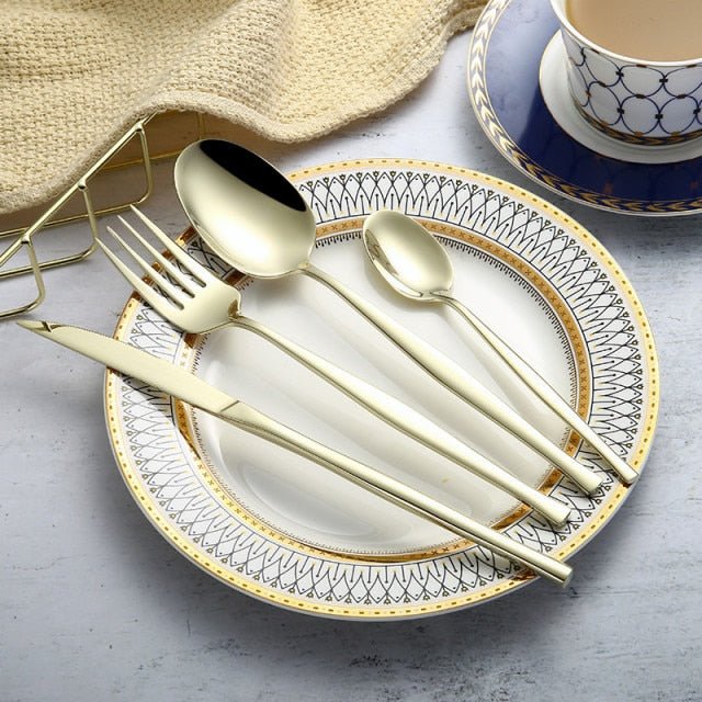 Liliana | Stainless Steel Cutlery Set - ELVI HOME