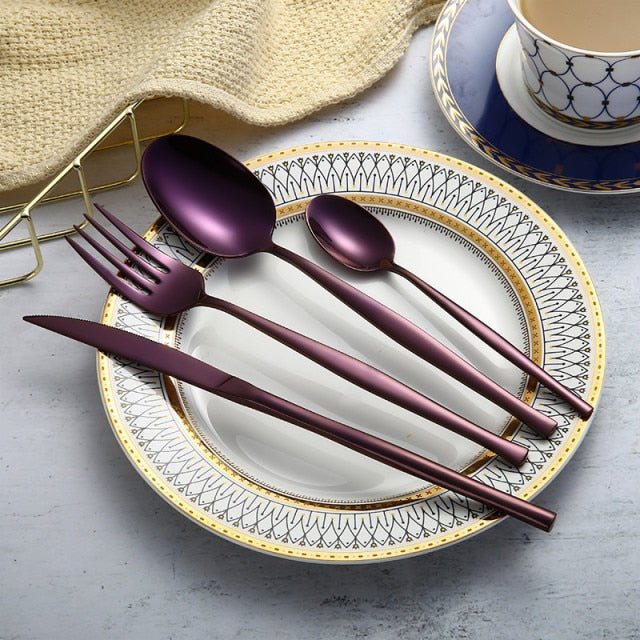 Liliana | Stainless Steel Cutlery Set - ELVI HOME