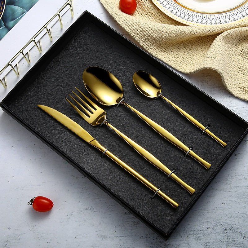 Liliana | Stainless Steel Cutlery Set - ELVI HOME