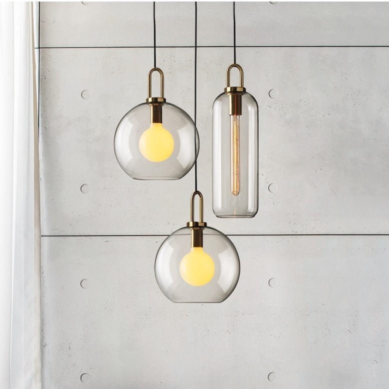 Lora | Glass Pendant Light - ELVI HOME